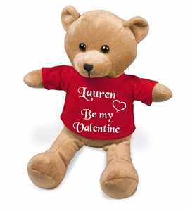 Teddy Plush Valentine - Be My valentine