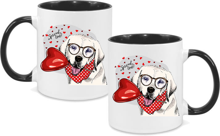 Labrador Mug Valentines Day