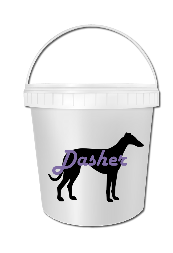 Greyhound Biscuit Bucket 01