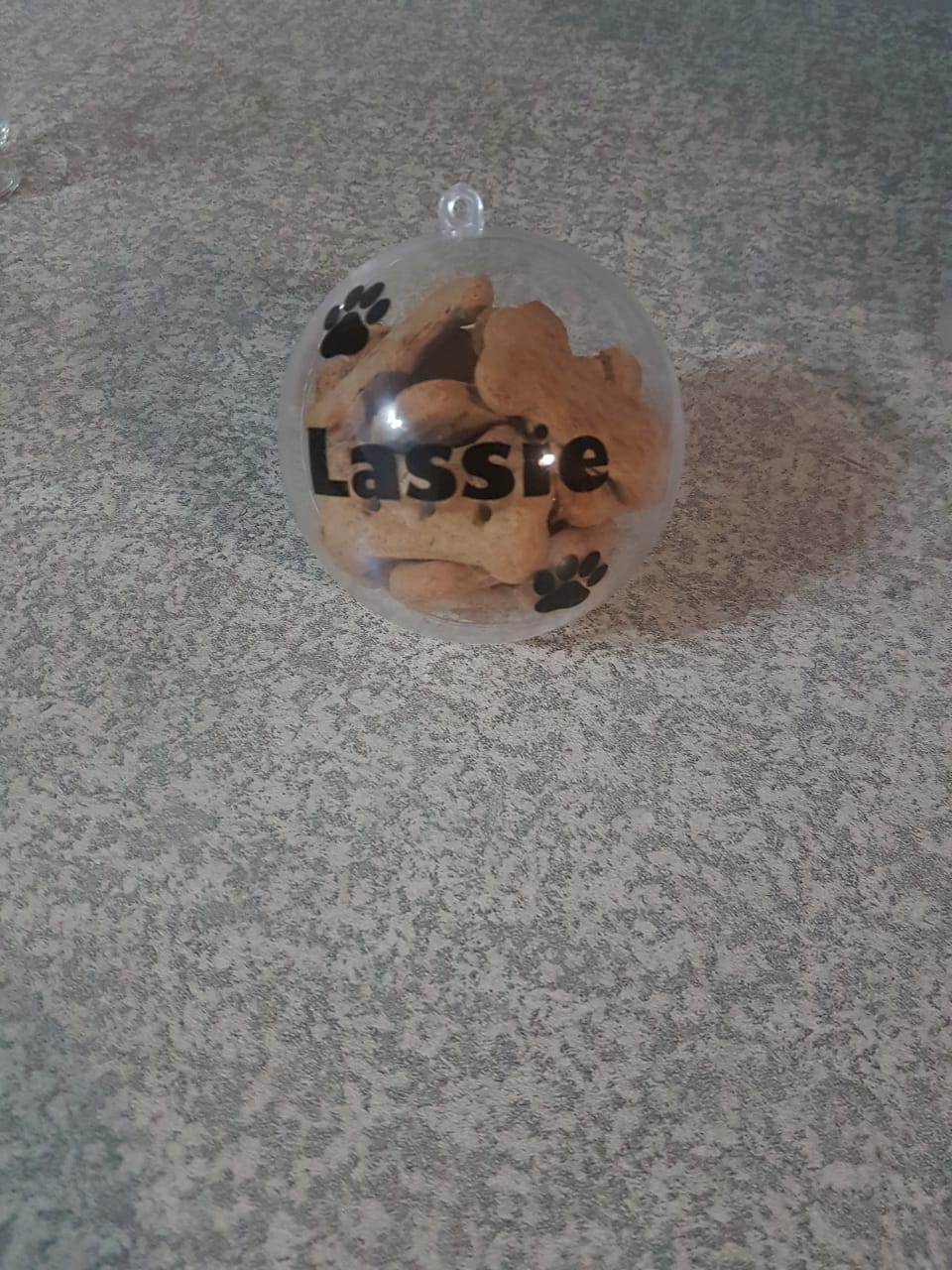 Personalised filled Beeno Bauble